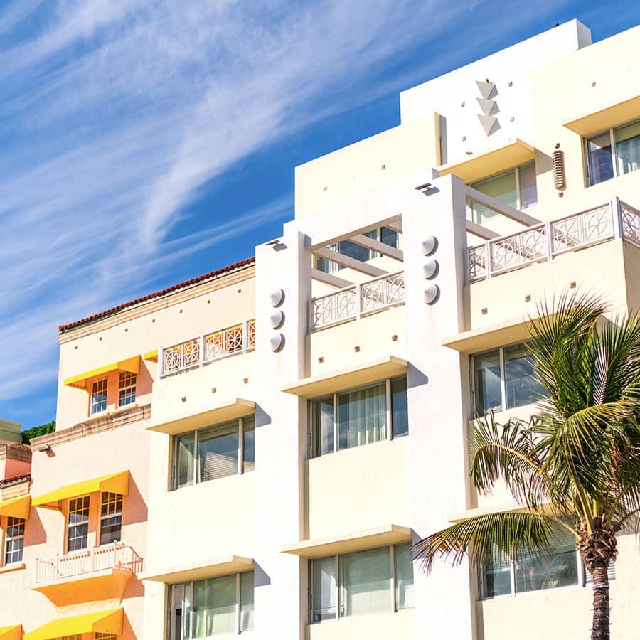 A condo building in Miami